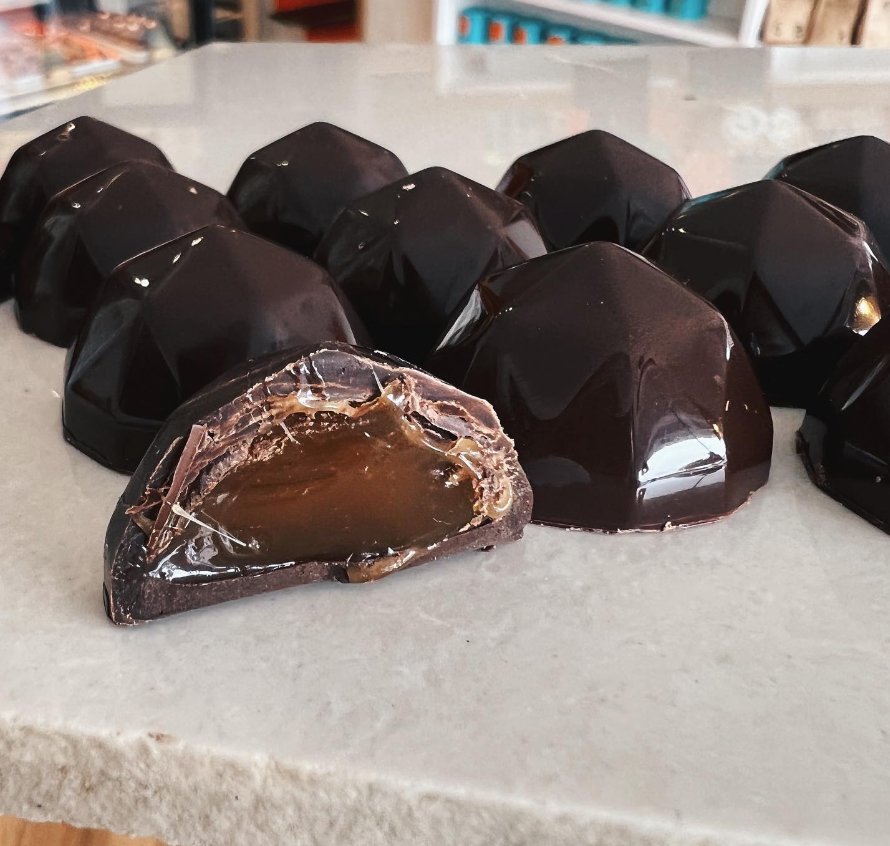 Koko Kinsale dark salted caramels
