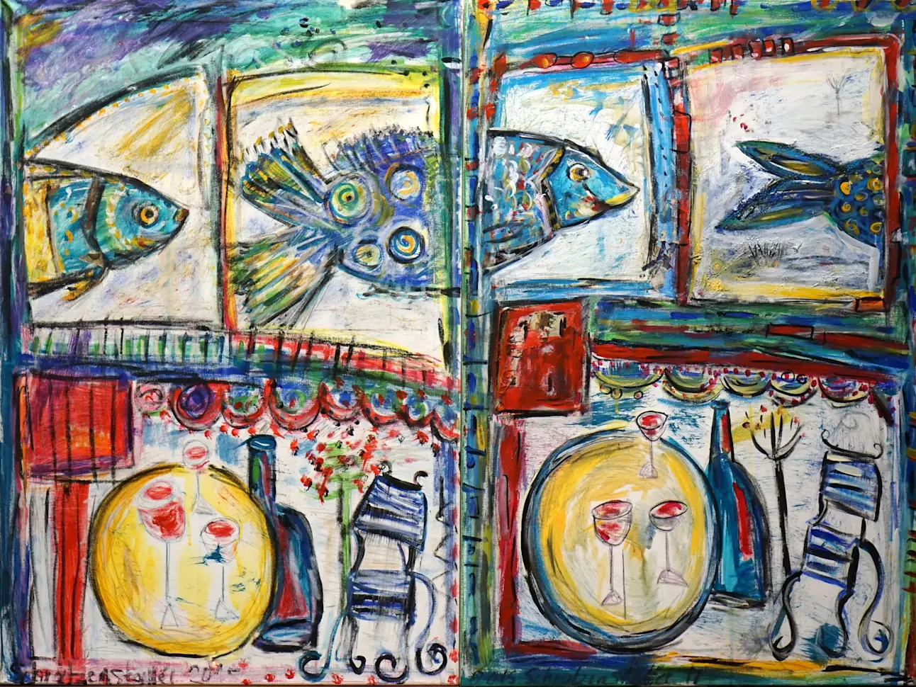 Galerie Michaela-Schratzenstaller Fisch-schwimmt-Richtung-Fischsuppe I 3