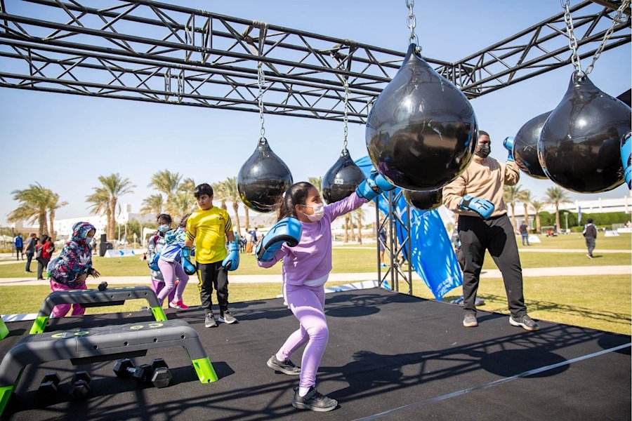 QF empowers the community to get active for National Sport Day - 2022- QF - 02