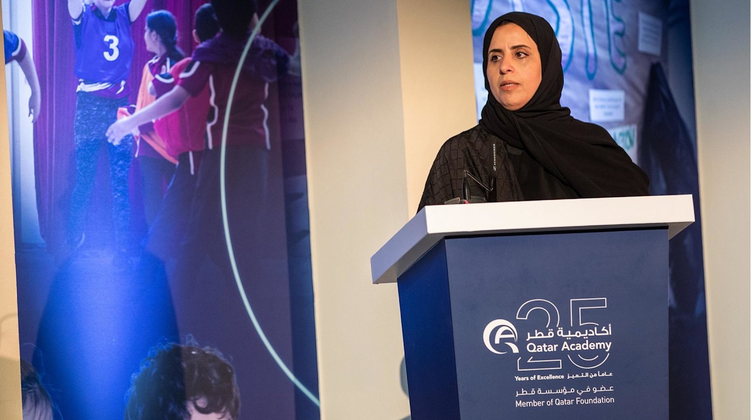 HH Sheikha Moza attends Qatar Academy Doha’s 25th anniversary celebration - QF - 01
