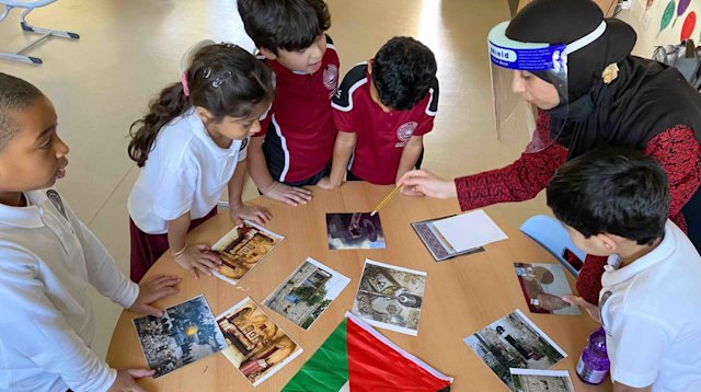 At this QF school, the history of Palestine is on the kindergarten curriculum - QF - 02