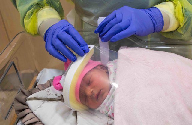 VCUarts Infant face-shields - 2