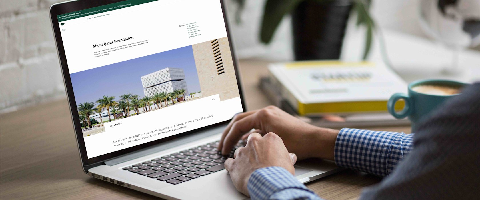 QF website secures top international accolade