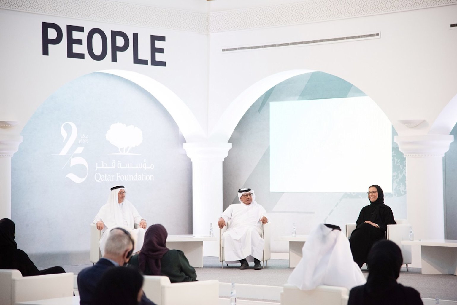 HH Sheikha Moza gives unique insight into how Qatar Foundation went from vision to reality - QF - 08