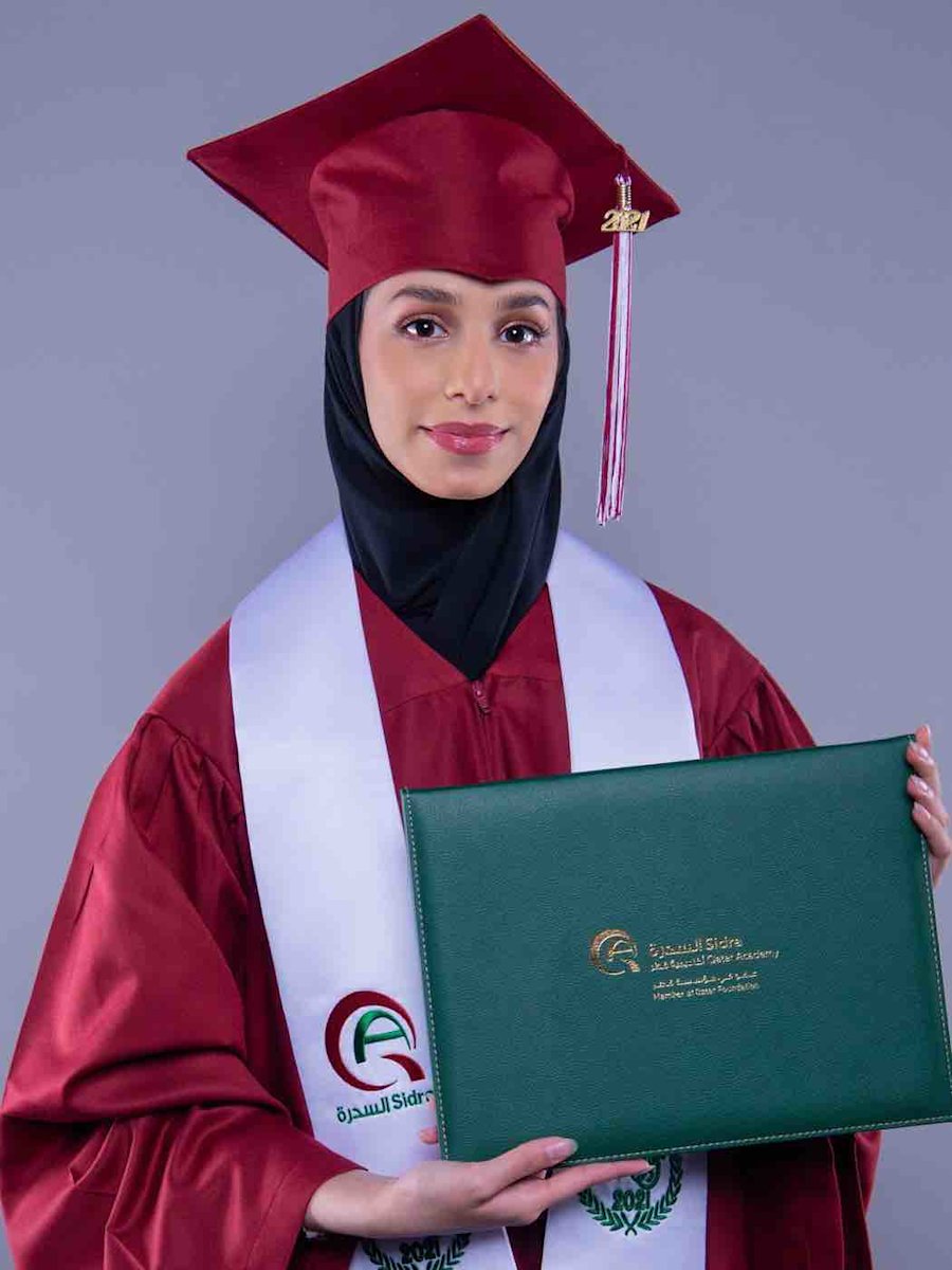 Jood Ikram Sheikh, a Qatar Academy Sidra Class of 2021 graduate.