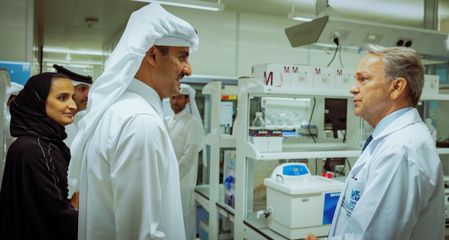 HH the Amir at QRDI - 08