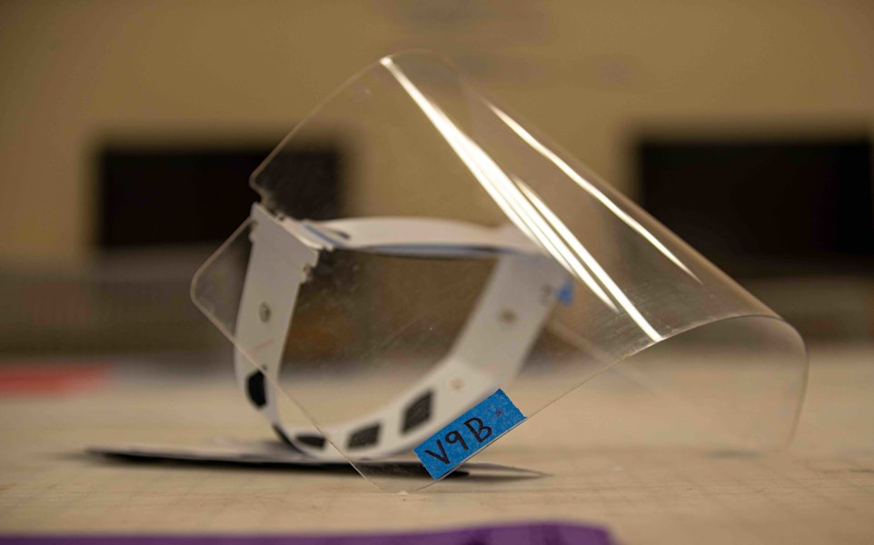 VCUarts Qatar - COVID!( - Face Shields - 08