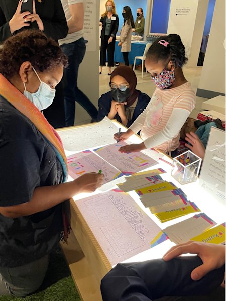 QF opens Alif Ba Exhibition in Washington D.C. to mark Qatar-USA Year of Culture 2021 - QF - 04