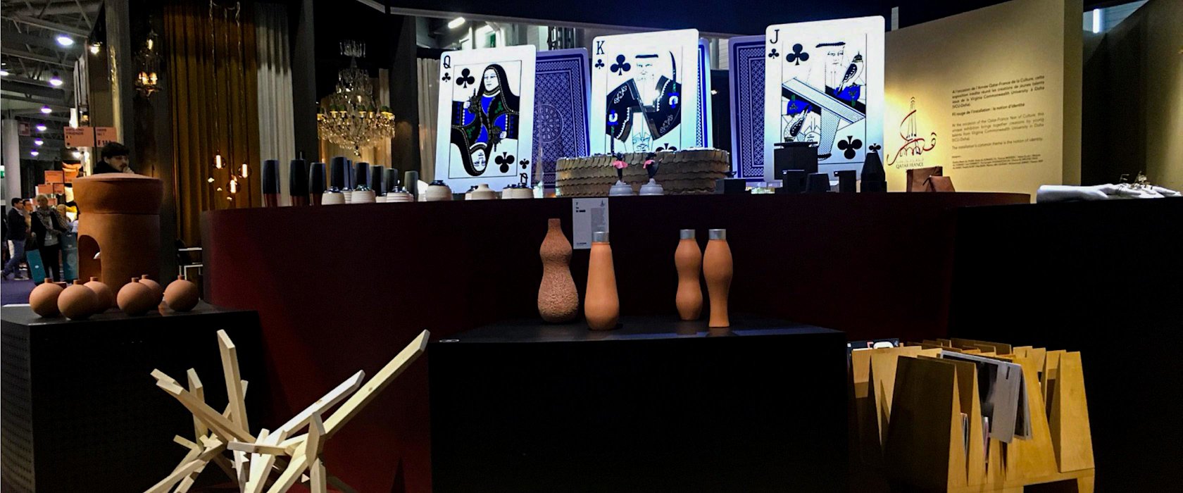 Creative QF students place their work on a Paris platform