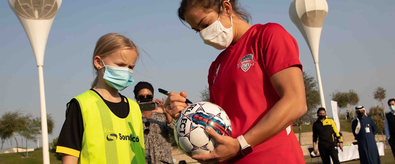 American soccer stars visit QF ahead of 2021 U.S.-Qatar Year of Culture launch