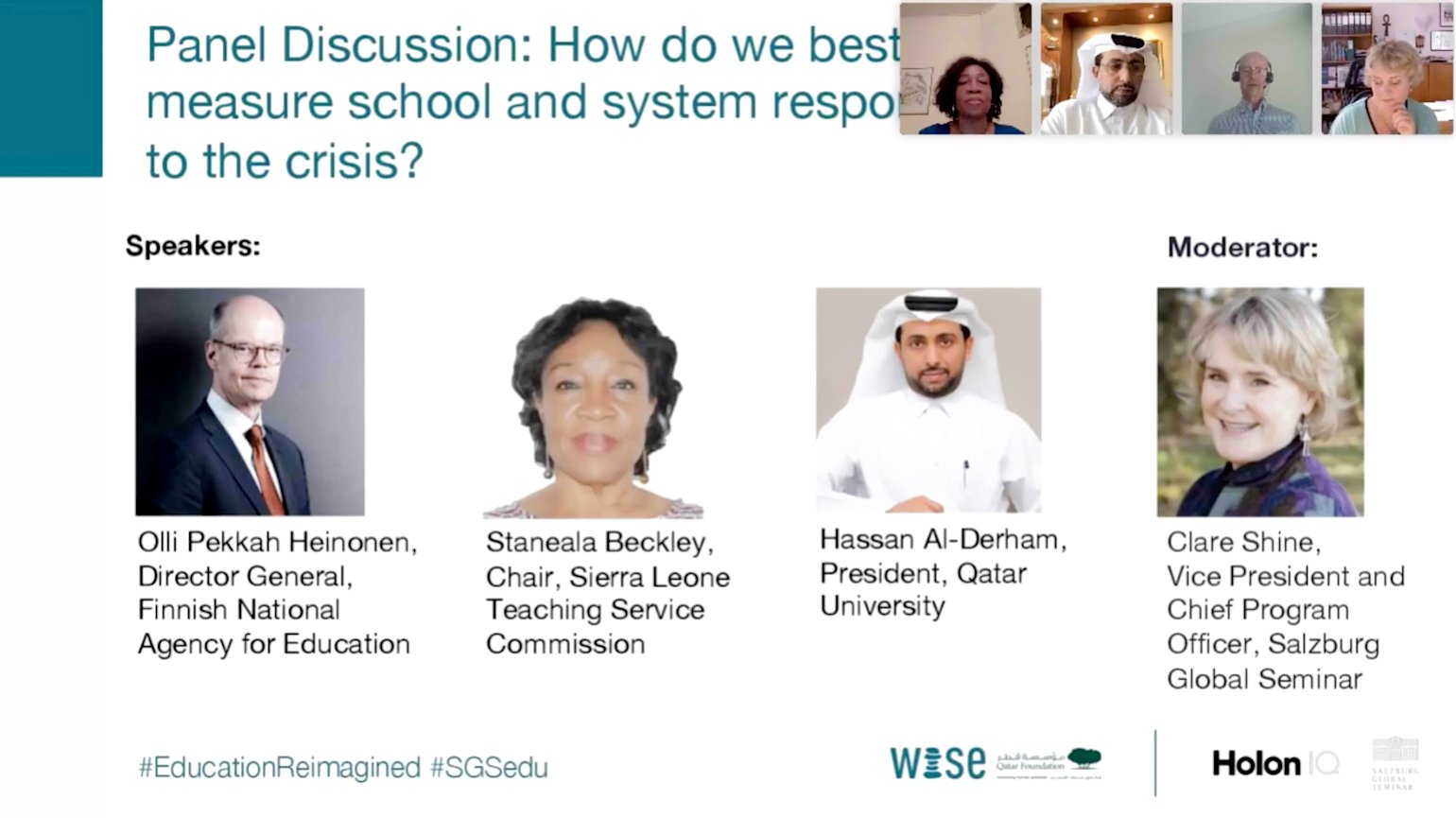 WISE hosts three-day virtual gathering titled Education Disrupted, Education Reimagined Part II - Teaser
