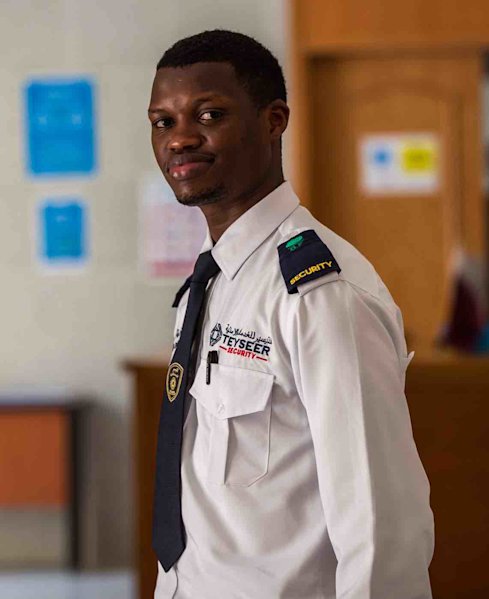 My work, my family, and our farm are what makes me grateful - says security guard at QF - QF - 03