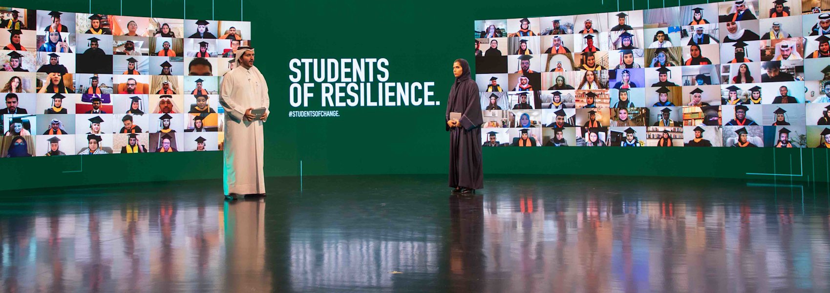 Her Highness Sheikha Moza bint Nasser congratulates graduates at QF’s Convocation ceremony - QF - 06