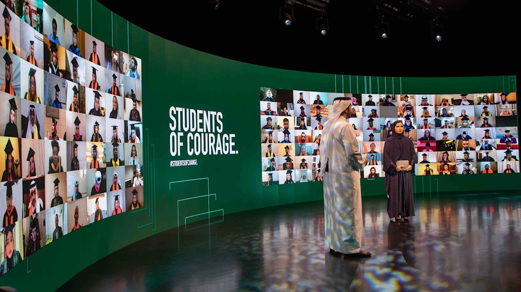 Her Highness Sheikha Moza bint Nasser congratulates graduates at QF’s Convocation ceremony - QF - 09