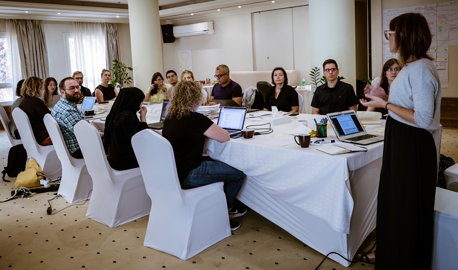 QF UCL Qatar - Book Sprint event 01