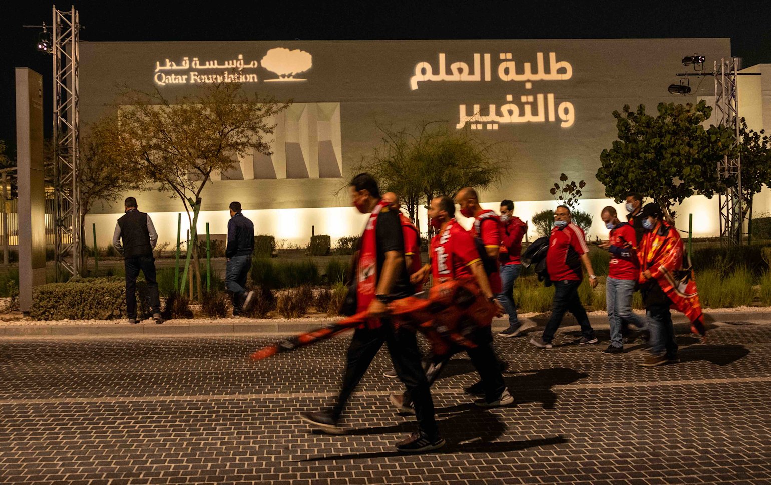 Students of Change at the FIFA Club World Cup Qatar 2020 - QF - 01