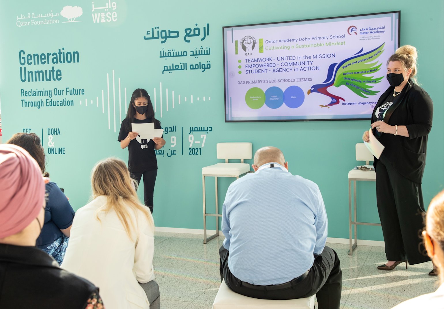 Qatar Academy Doha’s Activists in Action take their eco-mission to a global education audience - QF - 01
