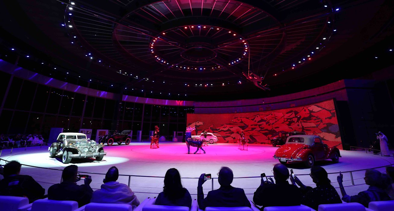 In his own words: “Although Maqbool passed away, I still feel that he is present here, in each artwork he created through Seero fi al Ardh”