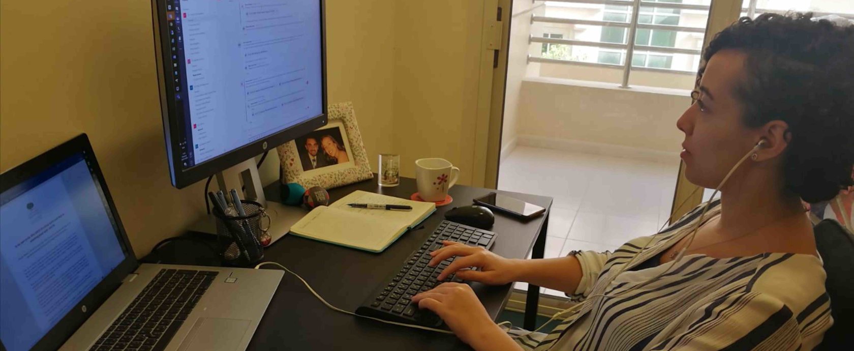 In her own words: Why COVID-19’s virtual world could teach us something about work – and life