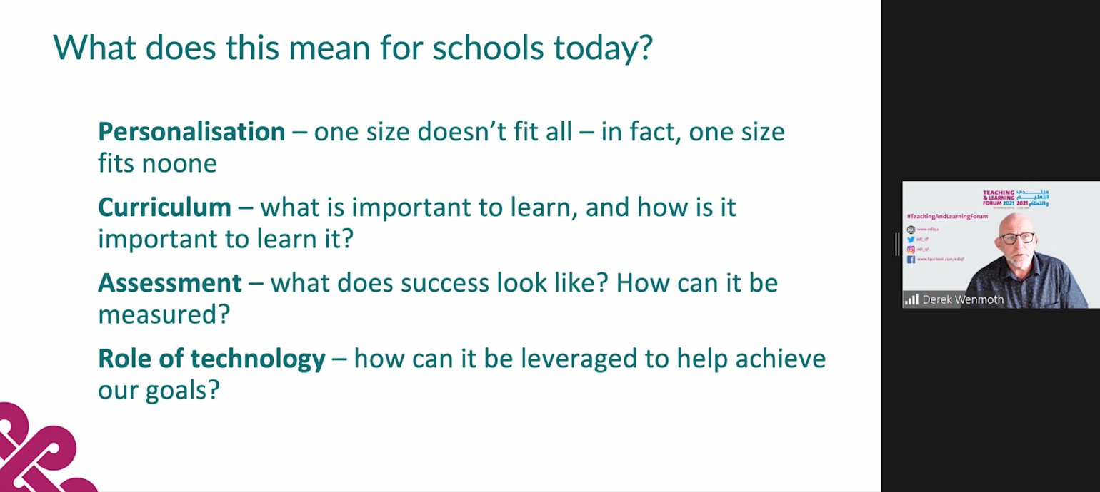 Personalized learning is the way forward, educators say at QF event - QF - 01