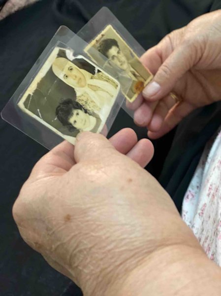 I cannot forget the shrapnel embedded in the walls - QF - 07