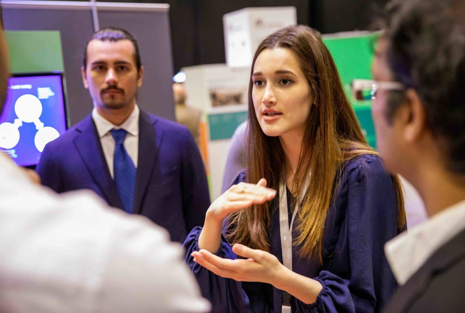 Joana Khatib, a senior at Carnegie Mellon University in Qatar, who left the U.S. to pursue her education at Qatar Foundation - QF - 01