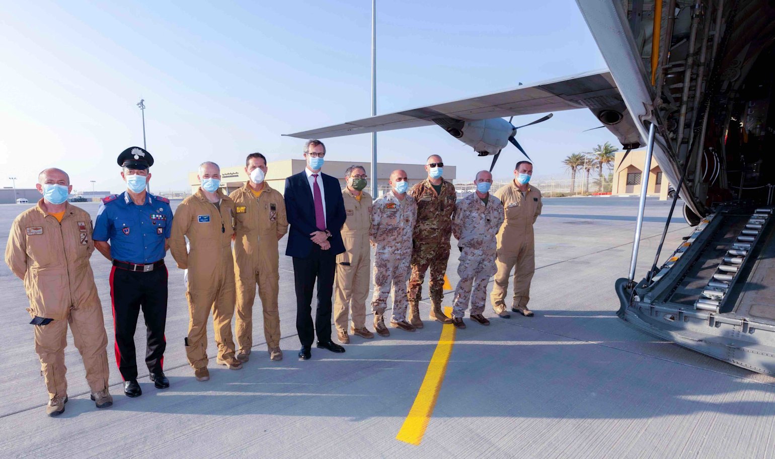 QF, HMC and Embassy of Italy combine to fly COVID-19 patients