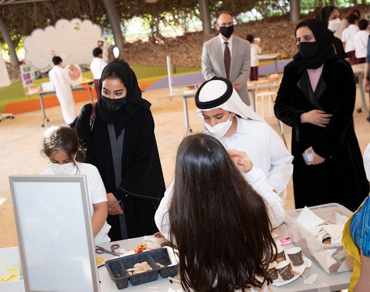QF, Lemelson Center, and ConocoPhillips Qatar inspire youth to invent at Spark!Lab - QF - 04