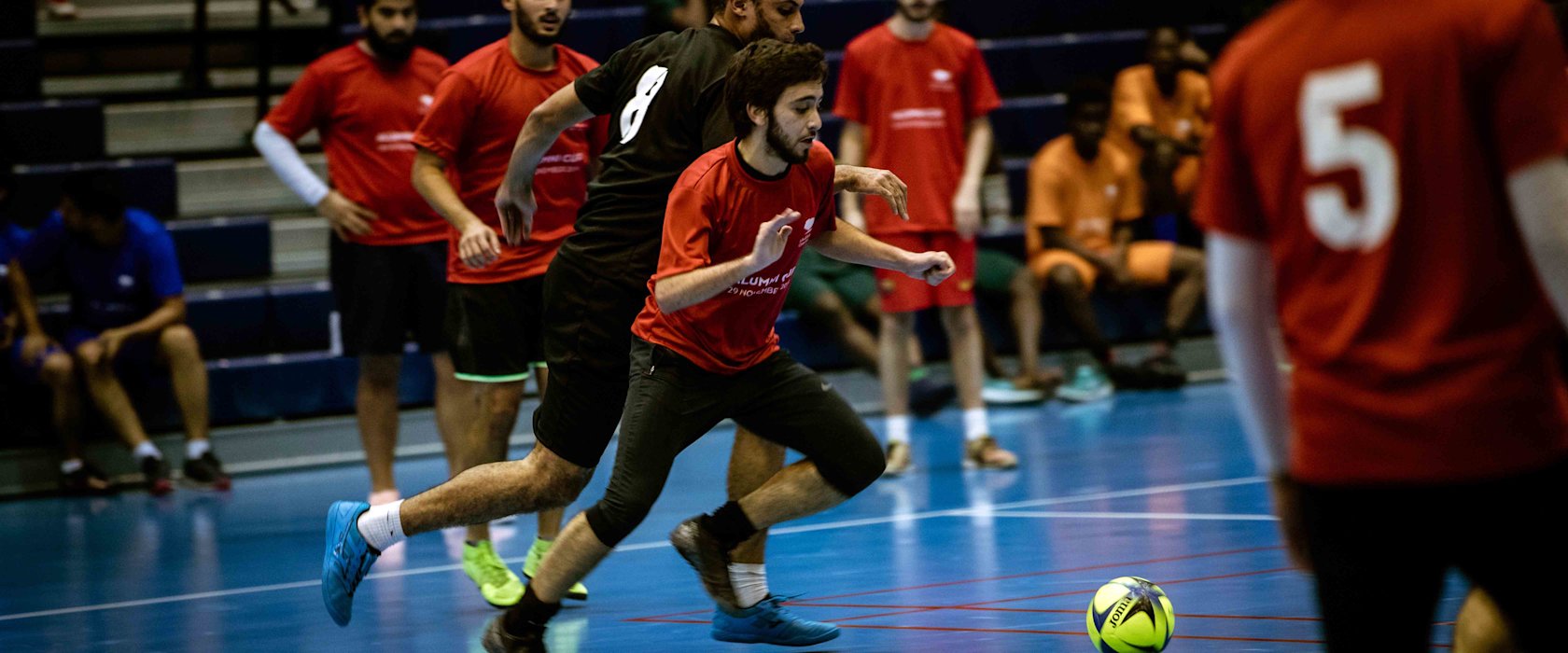 QF and Paris Saint-Germain Academy stage Alumni Cup tournament