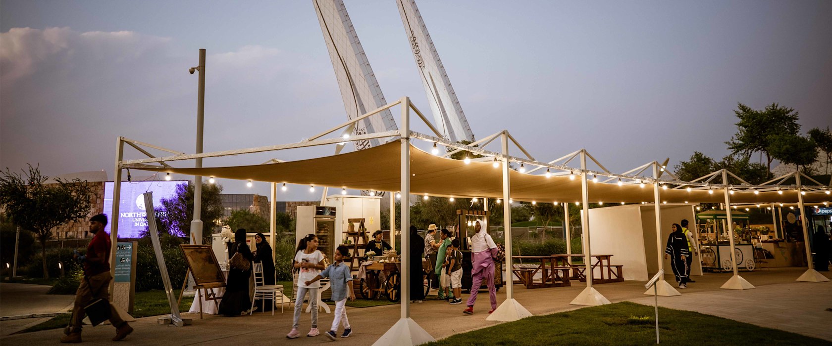 QF welcomes shoppers and families to first Friday Souq at Education City