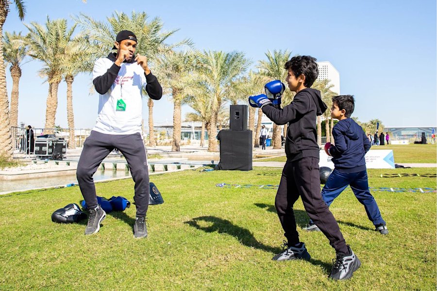 QF empowers the community to get active for National Sport Day - 2022- QF - 07