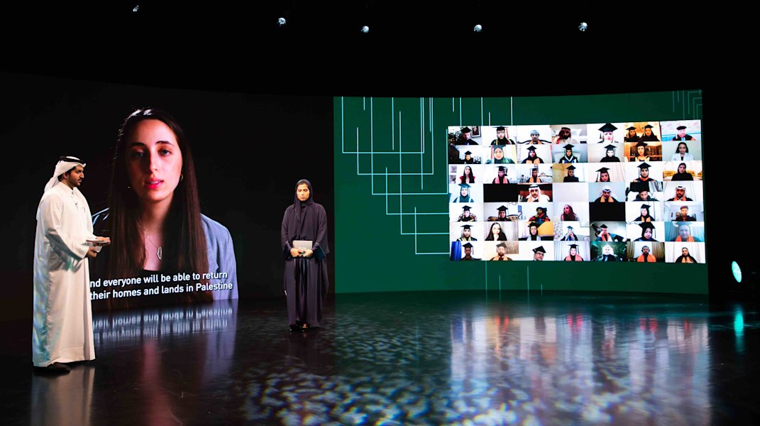 Her Highness Sheikha Moza bint Nasser congratulates graduates at QF’s Convocation ceremony - QF - 08