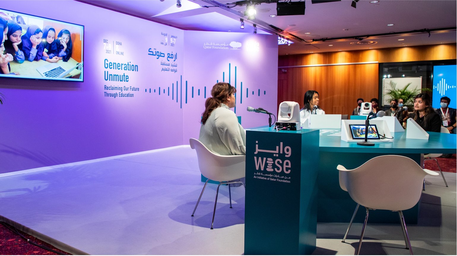 Youth leaders highlight importance of prioritizing girls’ education at 2021 WISE Summit - QF - 02