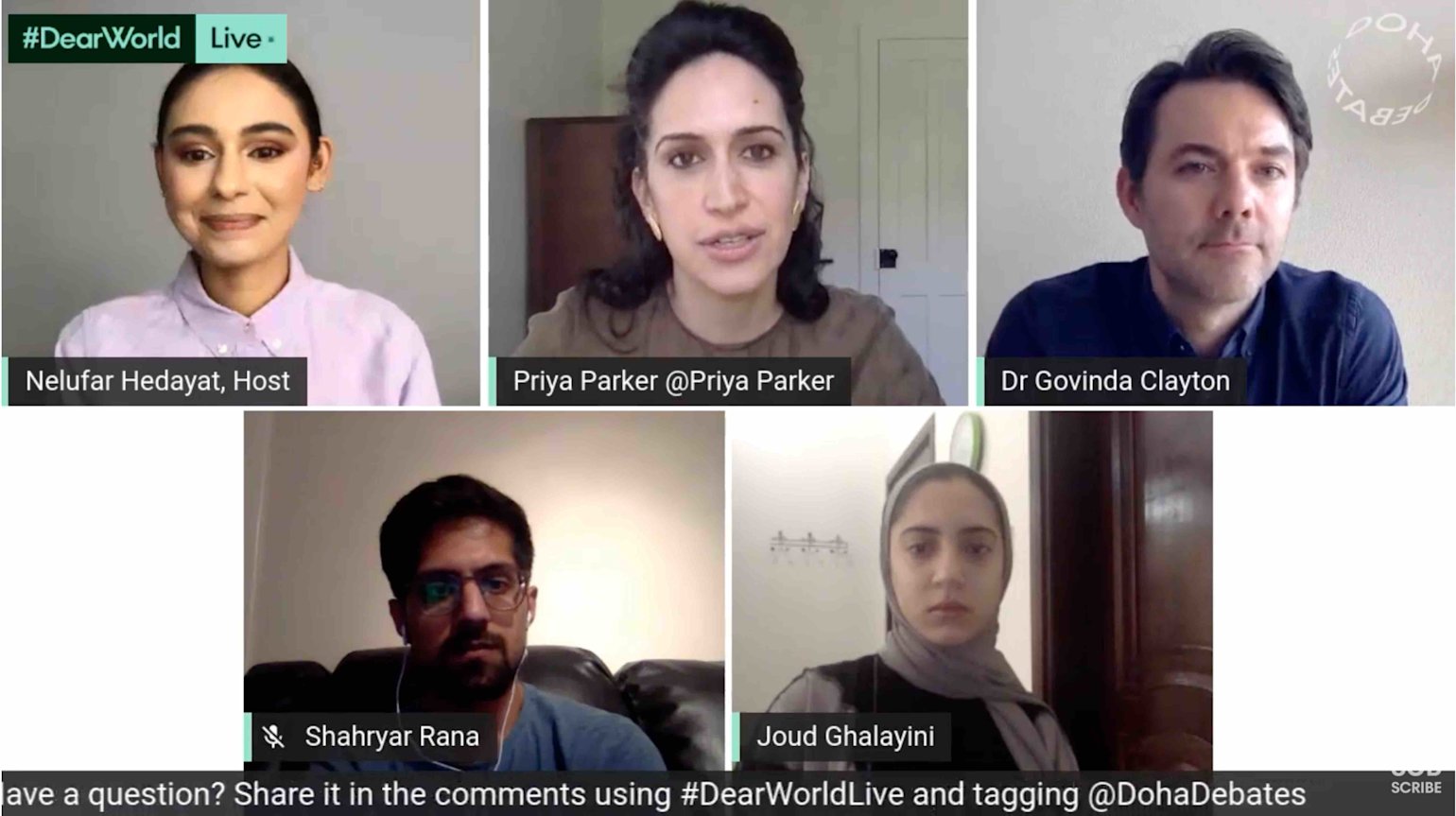 Doha Debates DearWorldLive Connections - 03