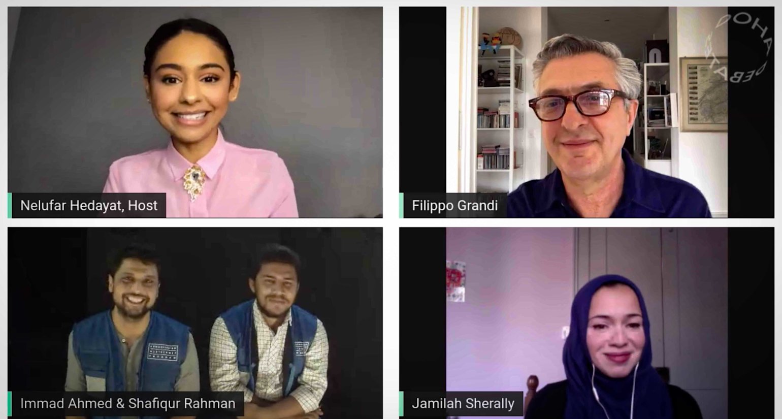 Doha Debates DearWorld Live Refugees and COVID-19 - 01