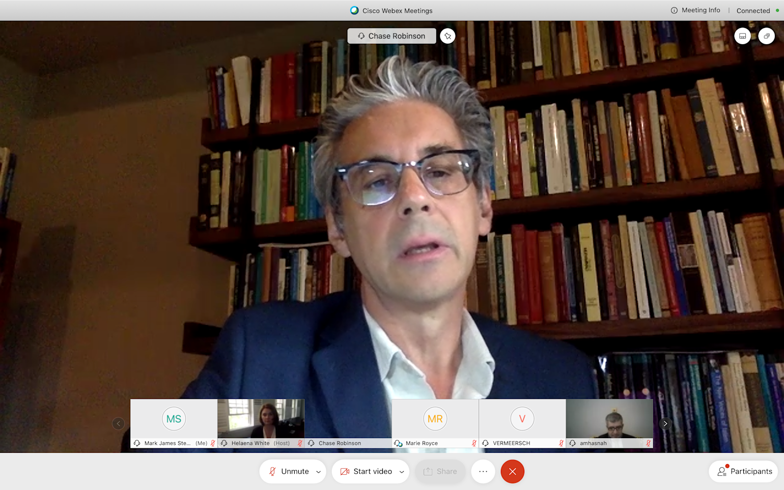 Caption 2 - US-Qatar Strategic Dialogue - Chase Robinson, Director of Freer and Sackler Galleries, Smithsonian Institution