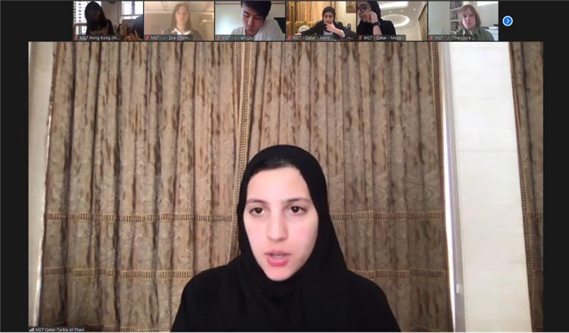 Team Qatar - Online World Schools Debating Championships Image 3
