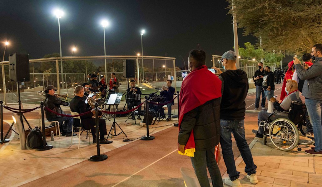 Students of Change at the FIFA Club World Cup Qatar 2020 - QF - 04