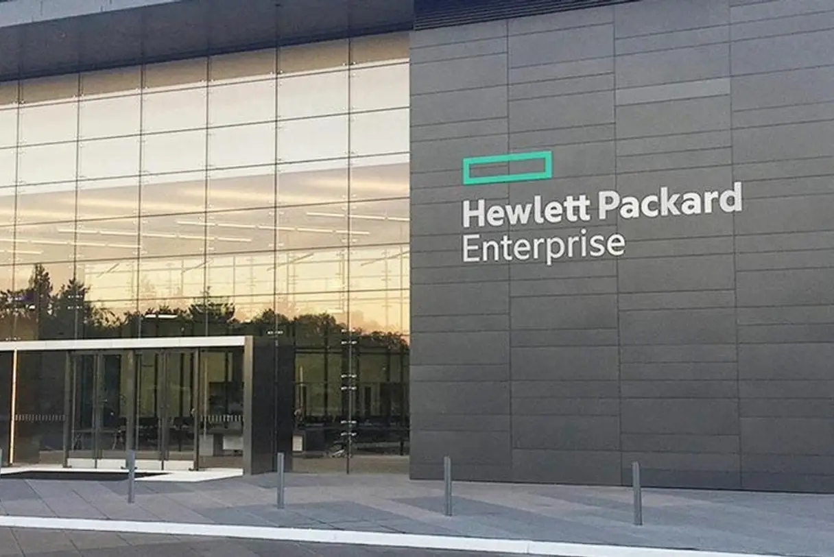 Image taken outside HPE offices