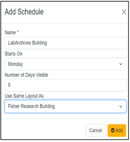 Scheduler Admin Create Schedules