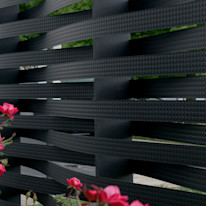 Tekstur Exterior Garden Divider - Basics G2 Ebony 101