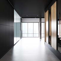 Tekstur Corporate Interior Wall Paneling - Basics P1 Ebony 101