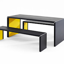 Richlite Furniture Black Diamond Inside Out Table
