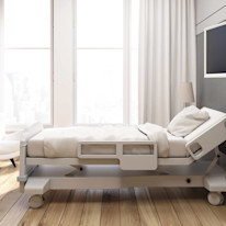 Tekstur Hospital Room Mockup - H3 Warm Gray