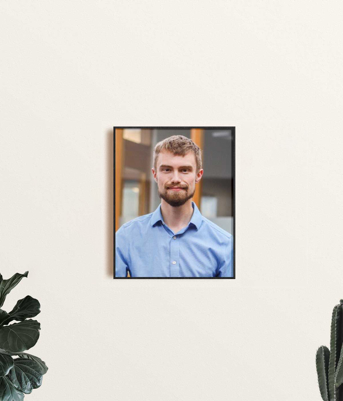 James Vair, student services advisor, Gonzaga Global at Gonzaga University, smiles for the camera.