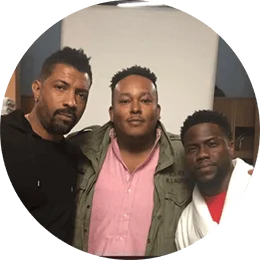 Group photo of three men