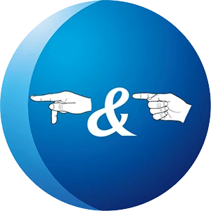 P&G deaf program logo
