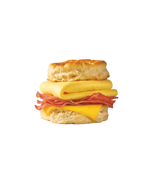 Ham Egg and Cheese Biscuit