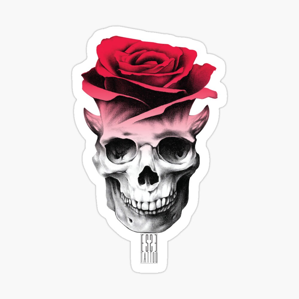 EsseTattoo Logo Sticker - Decorate notebooks, personalize laptops, or stick ‘em wherever