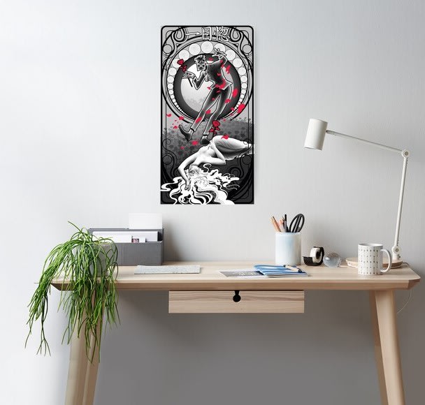 'Love at First Sight' Print - Printed on 185gsm semi gloss poster paper. Check the link for more poster's format